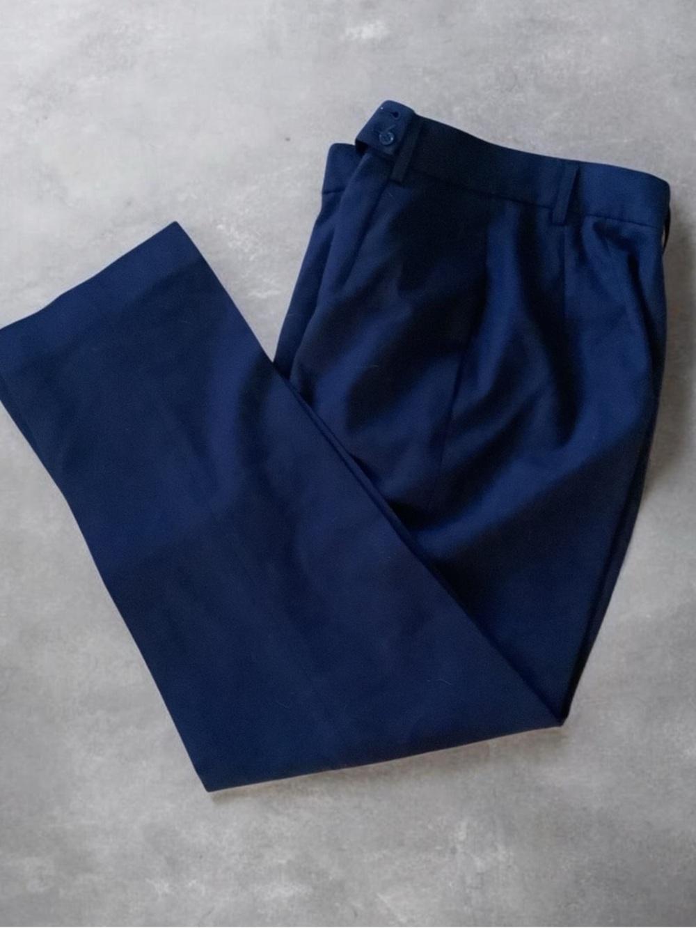 Talbots Navy Women's Dress Pants - Tailored Straight Leg
